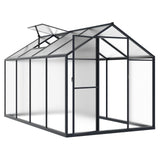 Polycarbonate Greenhouse Aluminum Frame Greenhouse with Adjustable Roof Vent